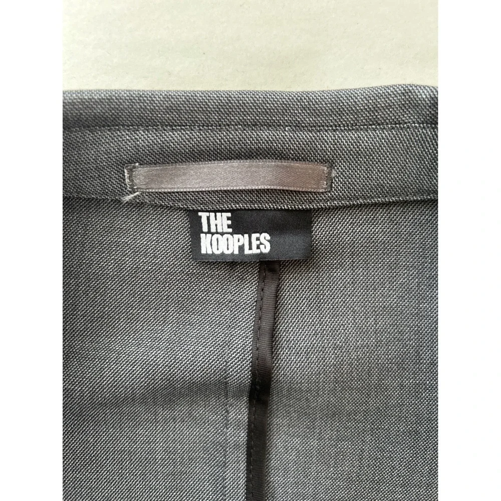 The Kooples Grey‎ Wool Blend Suit Jacket Blazer Mens Size Medium